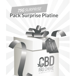 cbd pas cher : Pack Surprise 75g - Platine (Outdoor ,Greenhouse ,Indoor et résine)