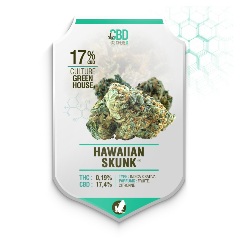 Fleur de CBD : Hawaiian Skunk