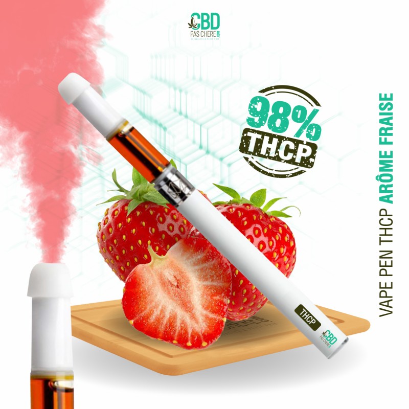 Thcp+ : Vape pen - 98% THCP 1ML (rechargeable)