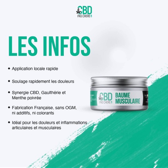 Baume Musculaire CBD