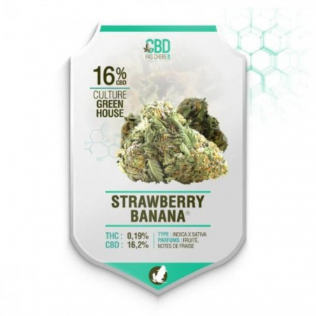 Fleur de CBD : Strawberry Banana GH