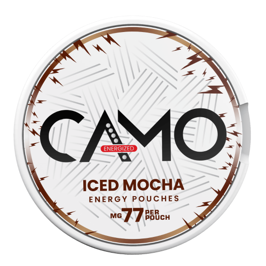 Nicotine : CAMO Iced Mocha Energy 77mg