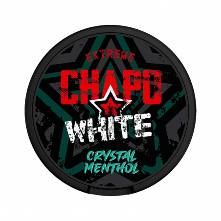 Nicotine : CHAPO White Crystal Menthol