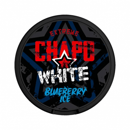 Nicotine : CHAPO White Blueberry Ice