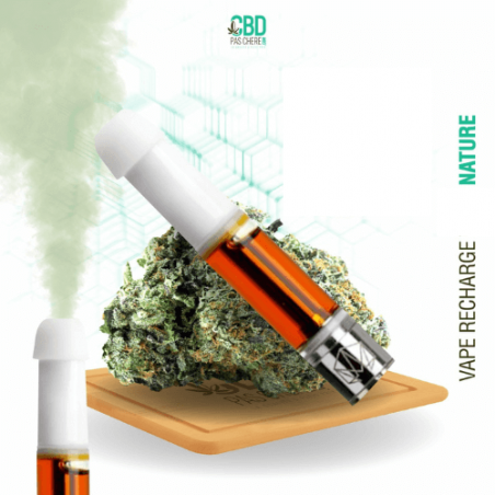 Cartouches Vape Pen Nature - 98% CBD - CBDPasCher