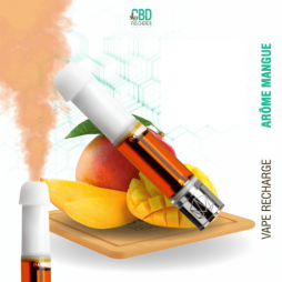 Cartouches Vape Pen Mangue - 98% CBD - CBDPasCher