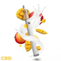 Vape pen Mangue - 98% CBD (rechargeable) - cbdpaschere