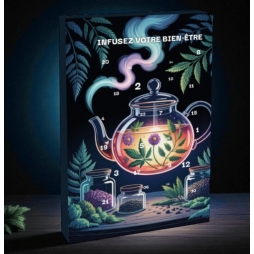 Calendrier de l’Avent – Infusions Bien-Être | CBD Pas Chère