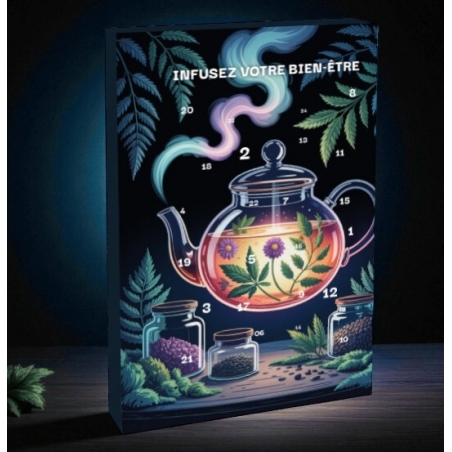 Calendrier de l’Avent – Infusions Bien-Être | CBD Pas Chère