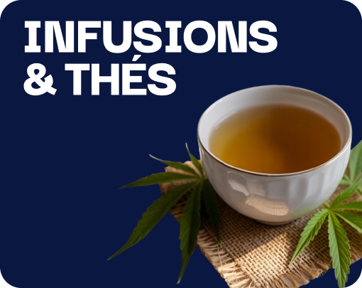 Infusions & thés CBD