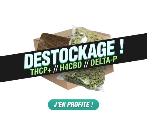 Destockage THCP+, H4CBD et Delta-P
