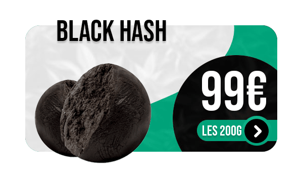 Black Hash resine CBD